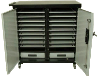 Steel high Security laptop trolley